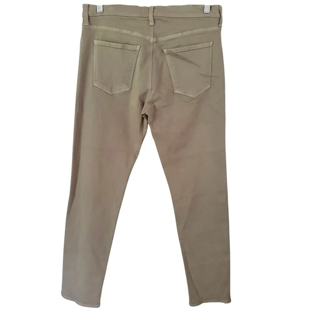NWOT Citizens Of Humanity Adler Slim Straight Pants Agave Green Size 32x31